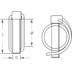 Scheme Linchpin for pipes