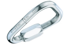 Peguet PPE Certified Zinc Plated Steel Standard Maillon Rapide 10mm