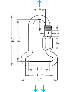 Schema Sonder Aufhängung Maillon rapide